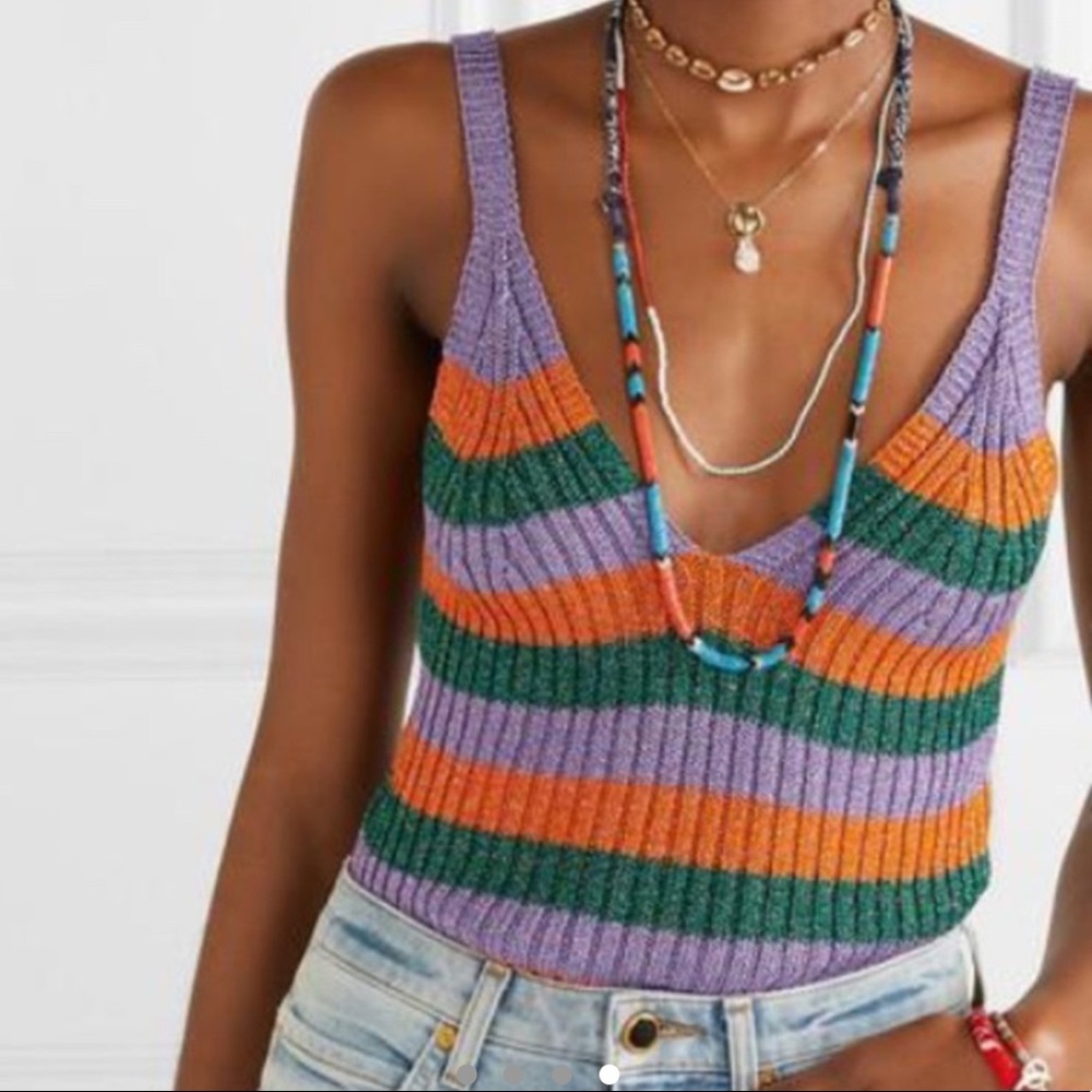 Ganni Sparkly Tank
